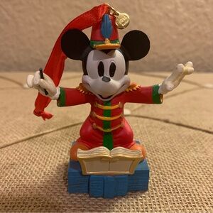 Disney sketchbook Mickey band conductor ornament